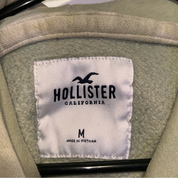 Hollister Cream and Tan Tie-dye Hoodie - Picture 4 of 5